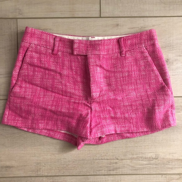 Juicy Couture Pants - TWEED shorts pink sz 2